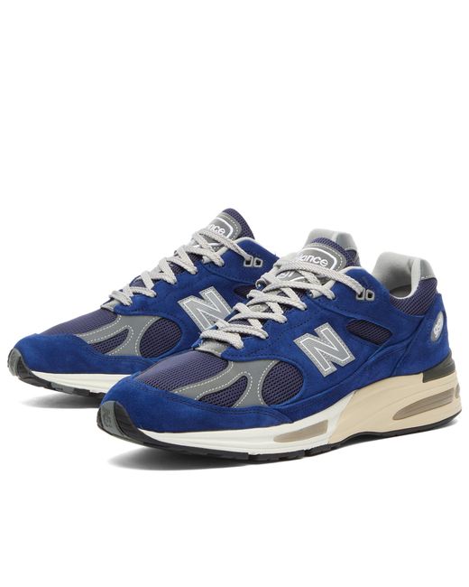 New Balance Blue 991V2 Sneaker