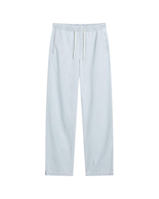 A.P.C. Blue Vincent Denim Drawstring Trousers for men