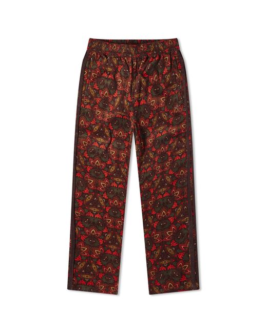 Adidas Red Corduroy Track Pant for men