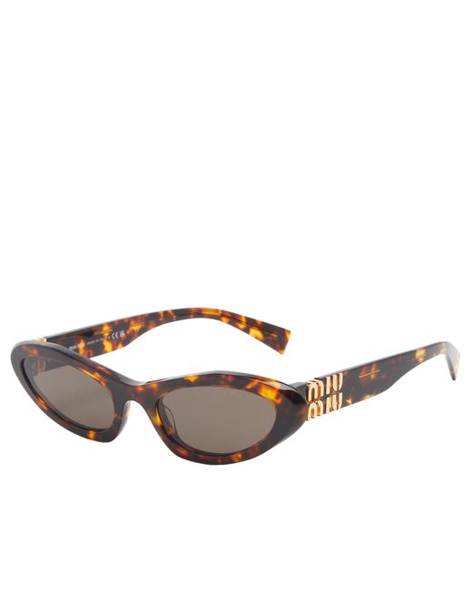 Miu Miu Brown 09Ys Sunglasses