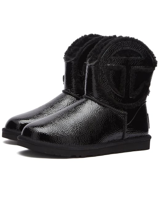 Ugg Black X Telfar Mini Crinkle Boot