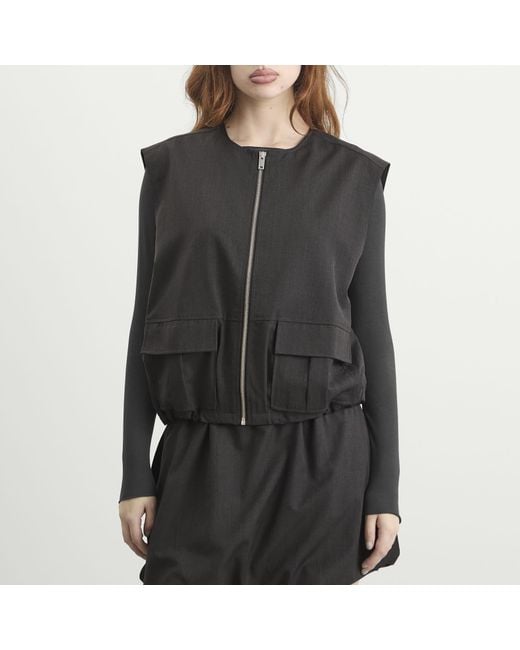 Samsøe & Samsøe Black Sakelly Vest Top