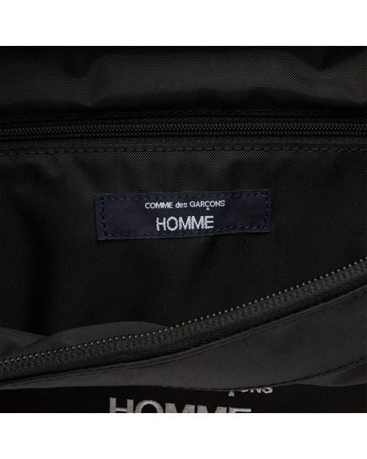 Comme des Garçons Black Cordura Waist Bag for men