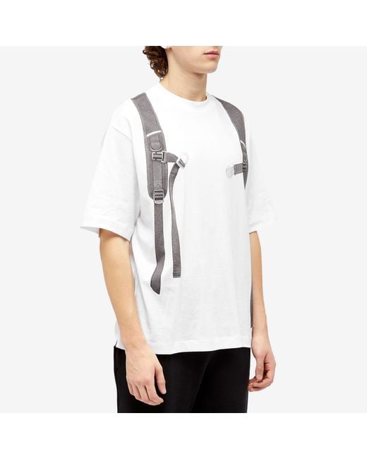 Off-White c/o Virgil Abloh White Off- Backpack Skate T-Shirt for men