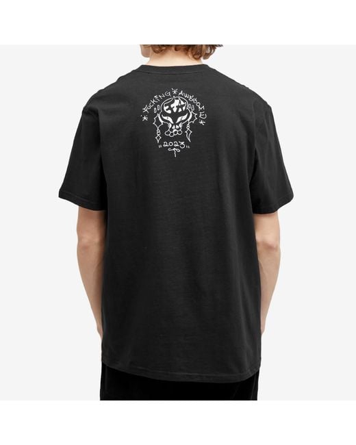 Fucking Awesome Black Savie T-Shirt for men