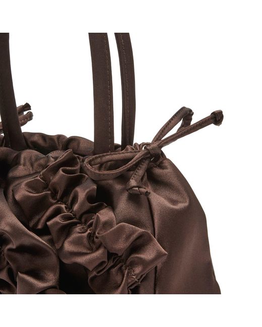 Damson Madder Brown Frilly Alani Bag Presented By End