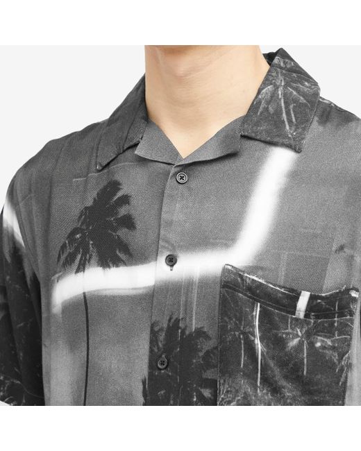 Neuw Black Graaf Art 2 Vacation Shirt for men