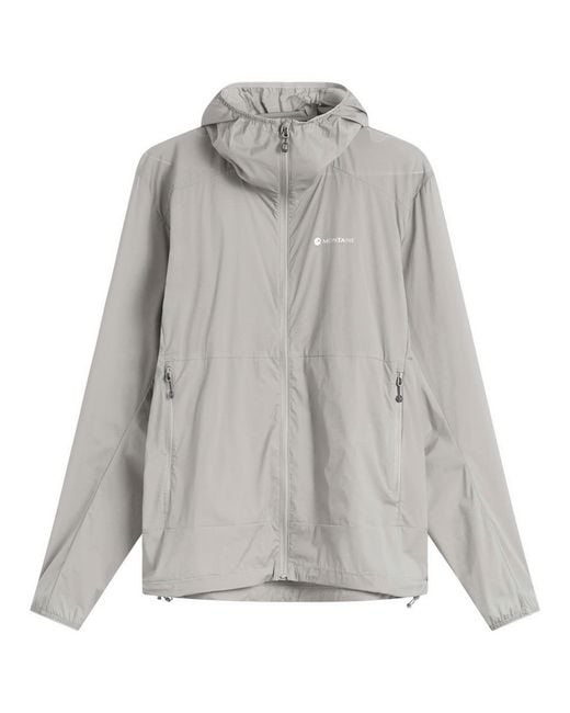 MONTANÉ Gray Featherlite Hooded Jacket for men