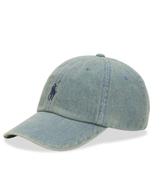 Polo Ralph Lauren Blue Classic Denim Sports Cap for men