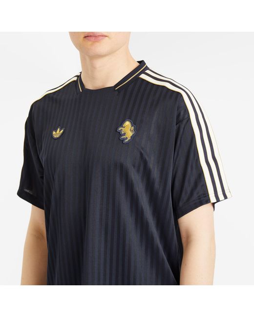 Adidas Blue Juventus Icon Jersey for men
