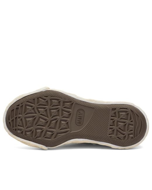 Maison Mihara Yasuhiro Natural Peterson 23 Vintage Suede Low-Top for men