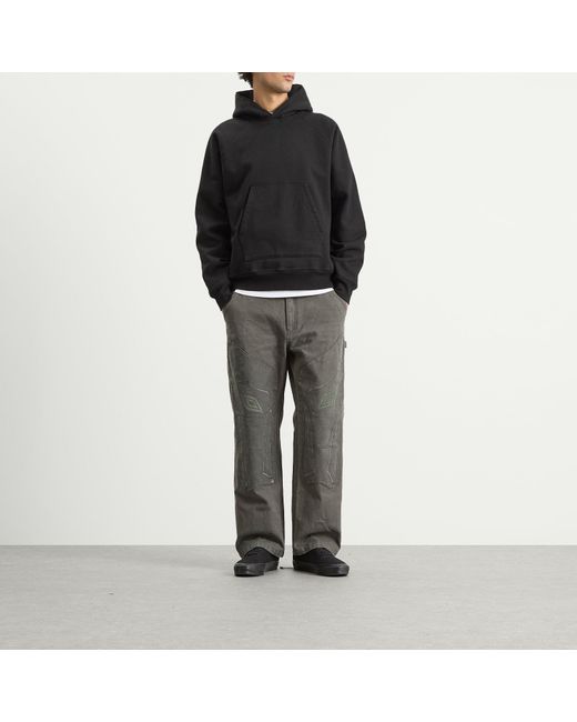 Umbro by Slam Jam Gray Shinguard Canvas Pants for men