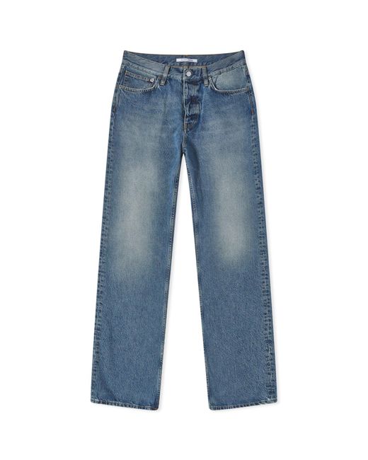 sunflower Blue Straight Leg Jeans Mid for men