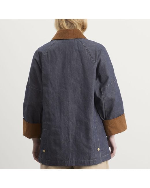 Barbour Blue Asker Casual Jacket