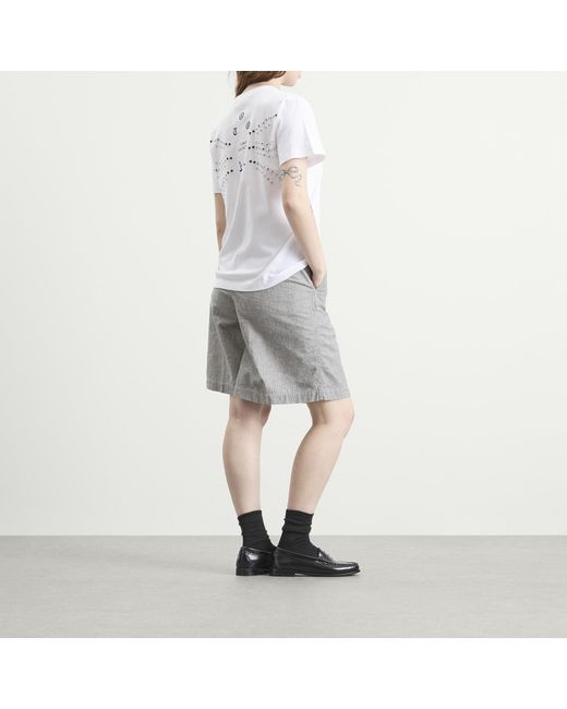 Toga White Toga Studs T-Shirt