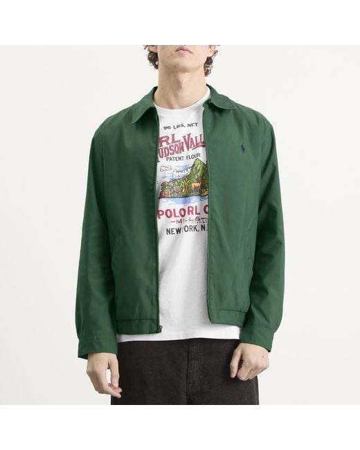 Polo Ralph Lauren Bi-Swing Harrington Jacket in Green for Men