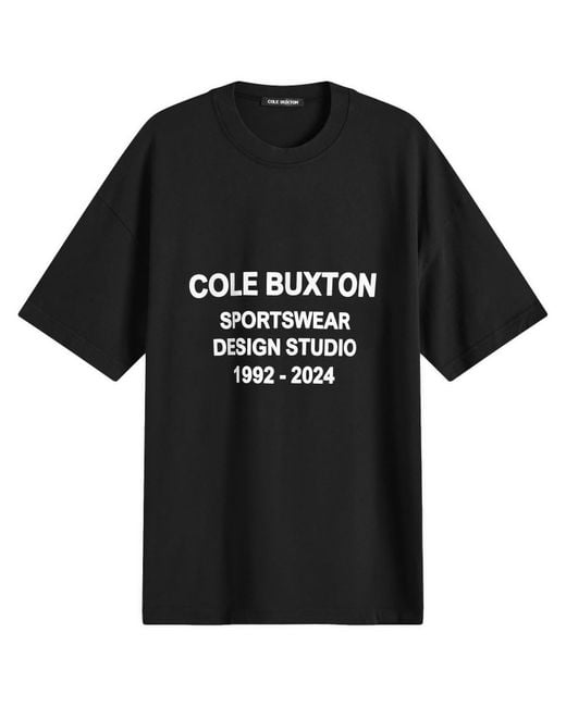 Cole Buxton Black Design Studios T-Shirt for men