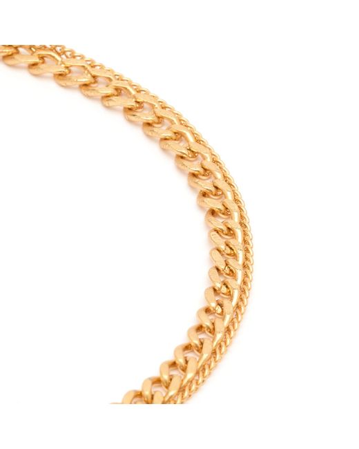 A.P.C. Metallic Minimal Bracelet for men
