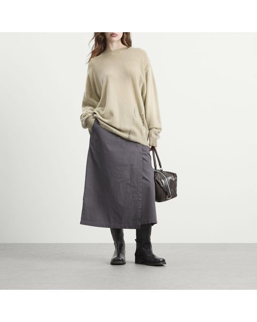 Our Legacy Natural Slant Knit