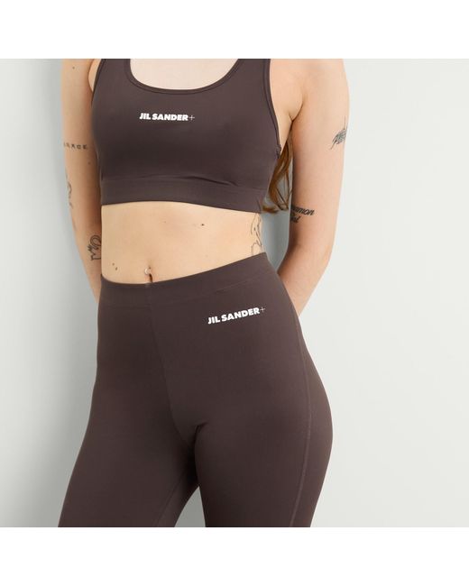 Jil Sander Brown Jil Sander Leggings