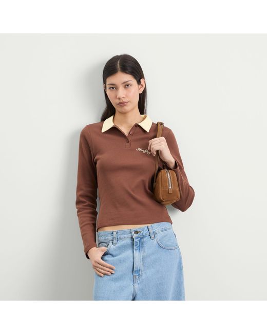 Hosbjerg Brown Babette Polo Shirt