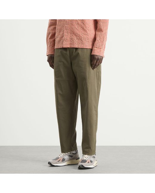 Folk Green Drawcord Assembly Pant for men