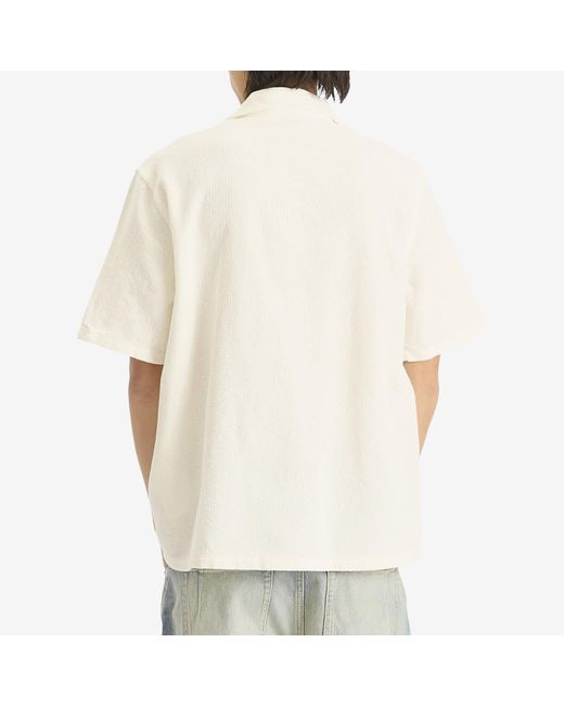 Our Legacy Natural Box Shirt Shortsleeve for men
