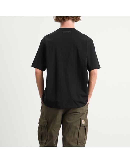 A Bathing Ape Black Spray Ape Head Logo T-Shirt for men