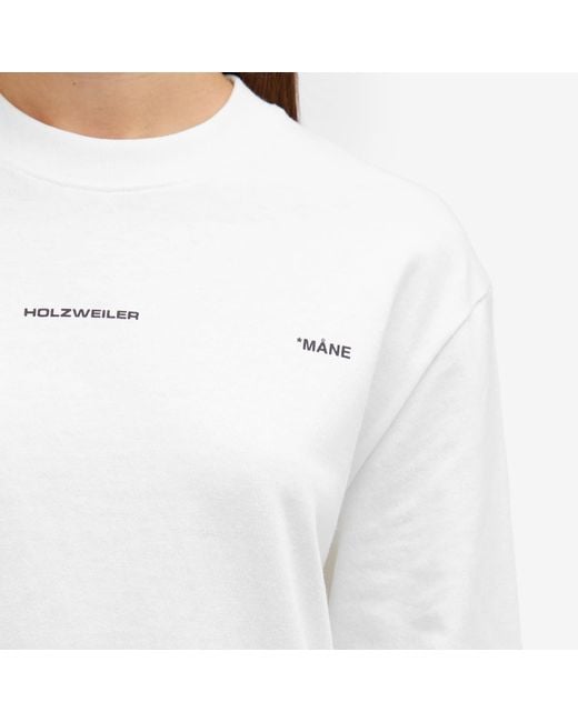 Holzweiler White Luring National Ls Top