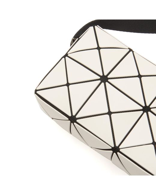 Issey Miyake White Cuboid Shoulder Bag