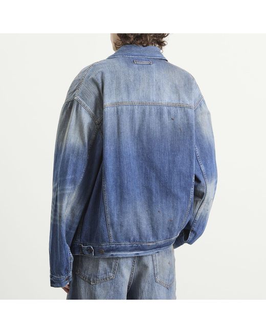 Acne Blue Trafalgar Denim Jacket for men