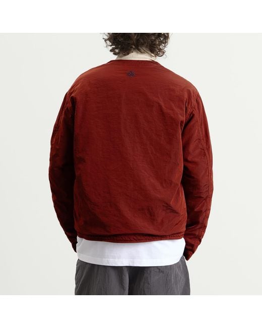 RANRA Red Ascender Canvas Nylon Jacket for men