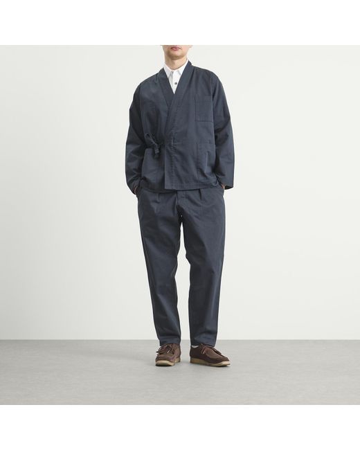 Universal Works Blue Kyoto Work Jacket for men