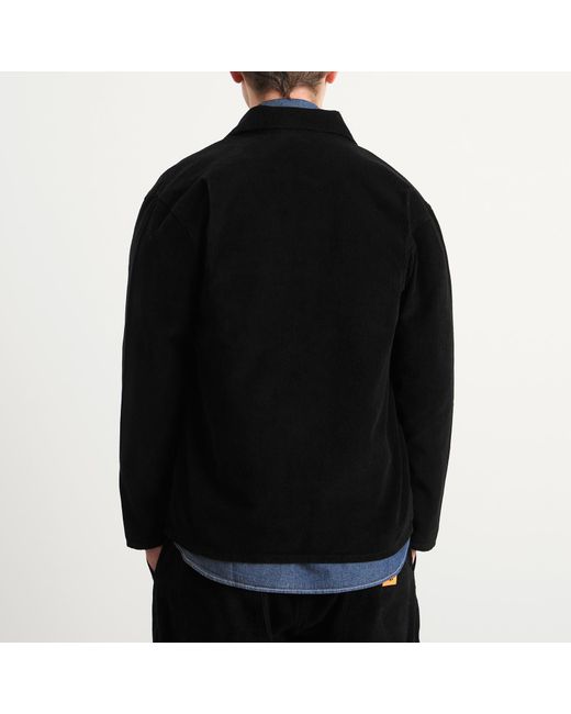 Service Works Black Corduroy Chore Shirt for men