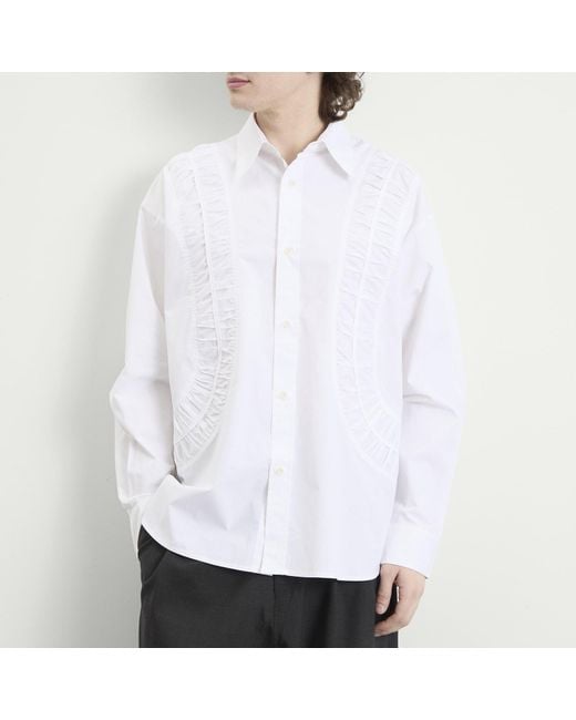 SAGE NATION White Fossil Shirt for men
