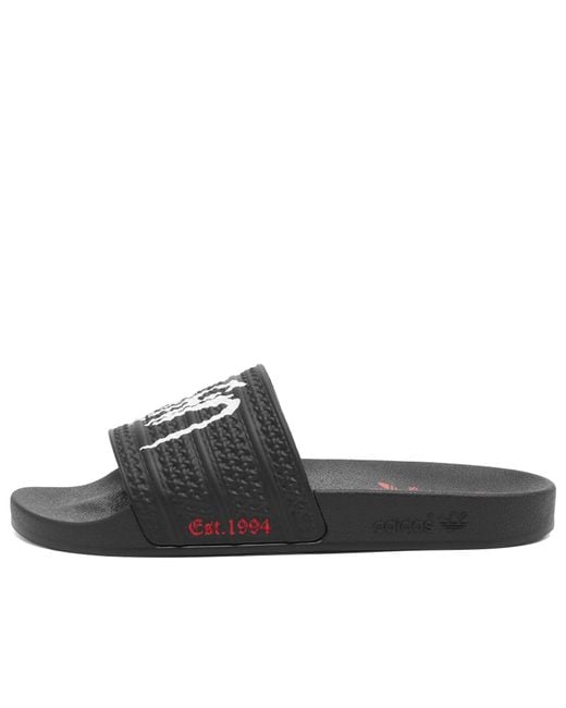 Adidas Black X Korn Adilette for men