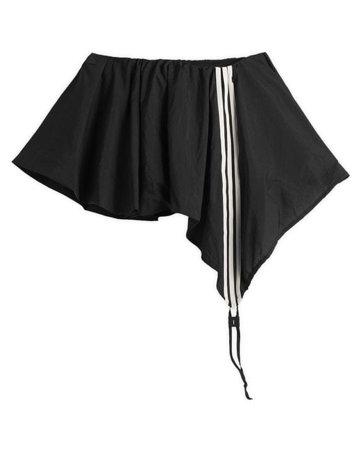 Y-3 Black Mini Skirt