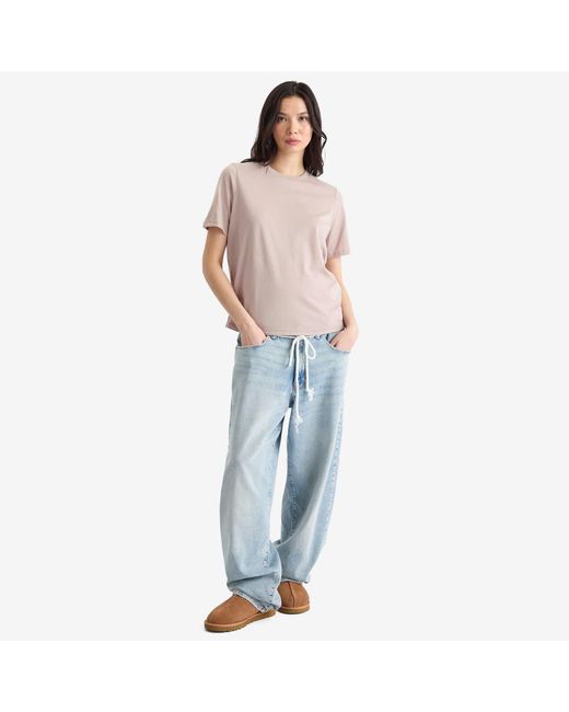 Skims Pink Relaxed Tees T-Shirt