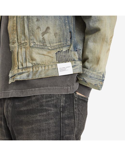 Neighborhood Green Savage Denim Type-1 Jacket for men