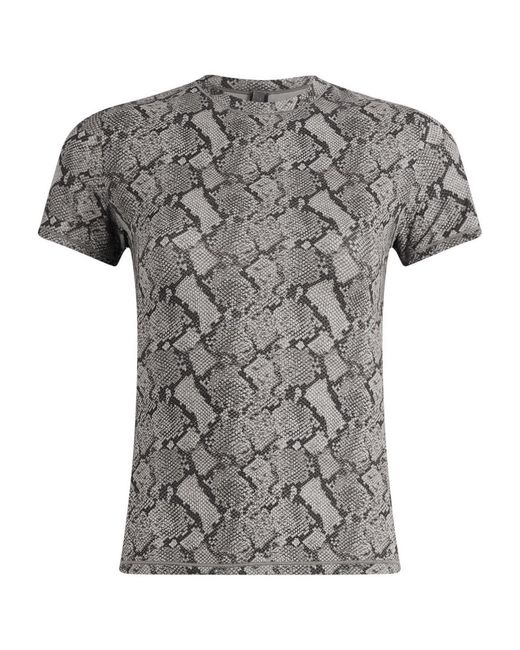 Skims Gray Fits Everybody Short Sleeve T-Shirt