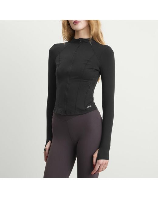 Tala Black Dayflex Front Running Jacket