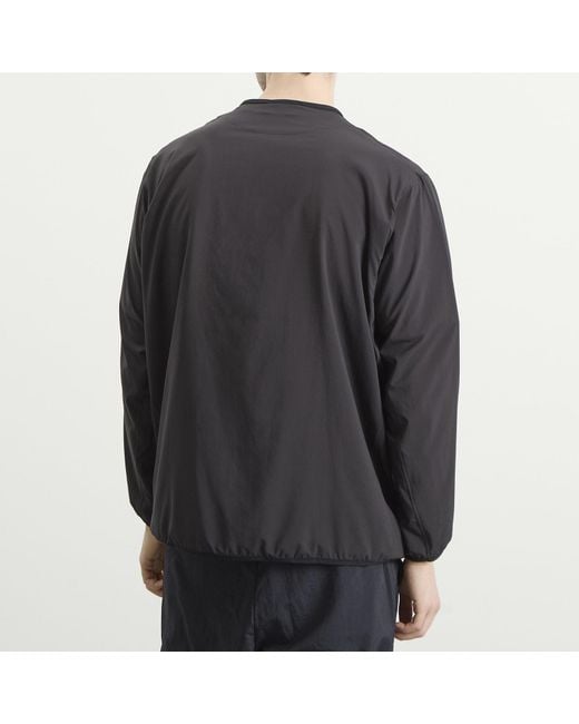 NANGA Black Excursion Cardigan for men