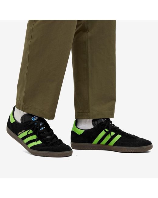 Adidas Originals Green Adidas Spzl Samba Deco Sneakers