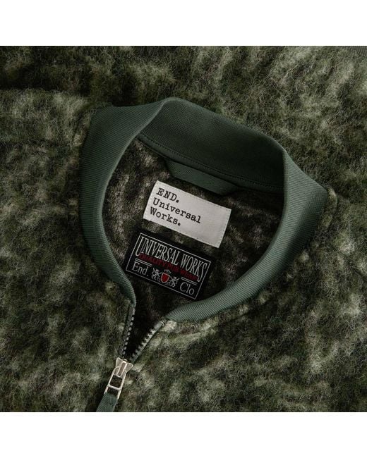 Universal Works Green End. X Snug Gilet for men