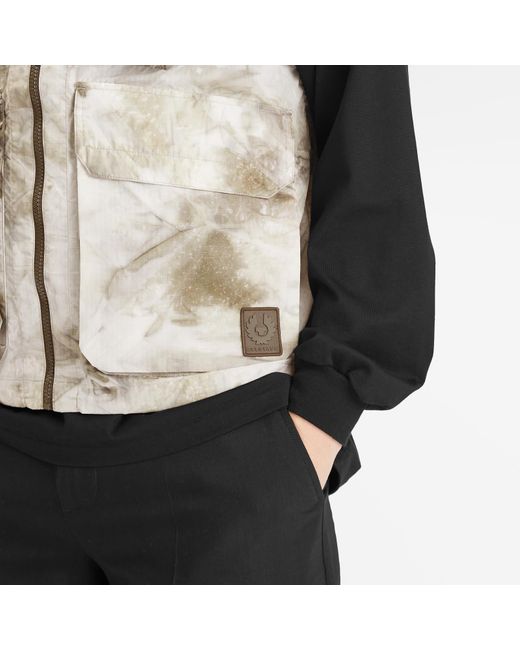 Belstaff Multicolor Riverbed Camo Ripstop Hithe Gilet for men
