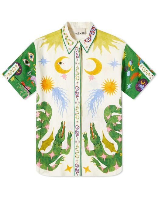 ALÉMAIS Green Alémais Seeker Shirt