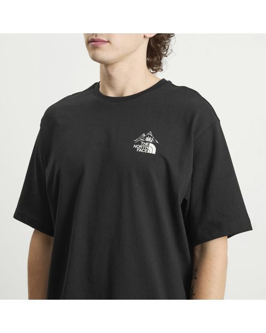 The North Face Black Hke Backpack Relaxed T-Shirt for men