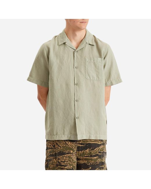 Maharishi Green Hemp Vacation Shirt for men