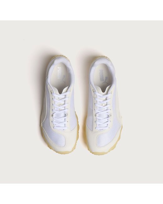 PUMA White Achillium Sneaker