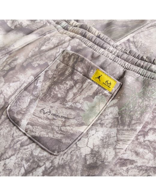 Nike Gray Brooklyn Camo Open Hem Pant for men